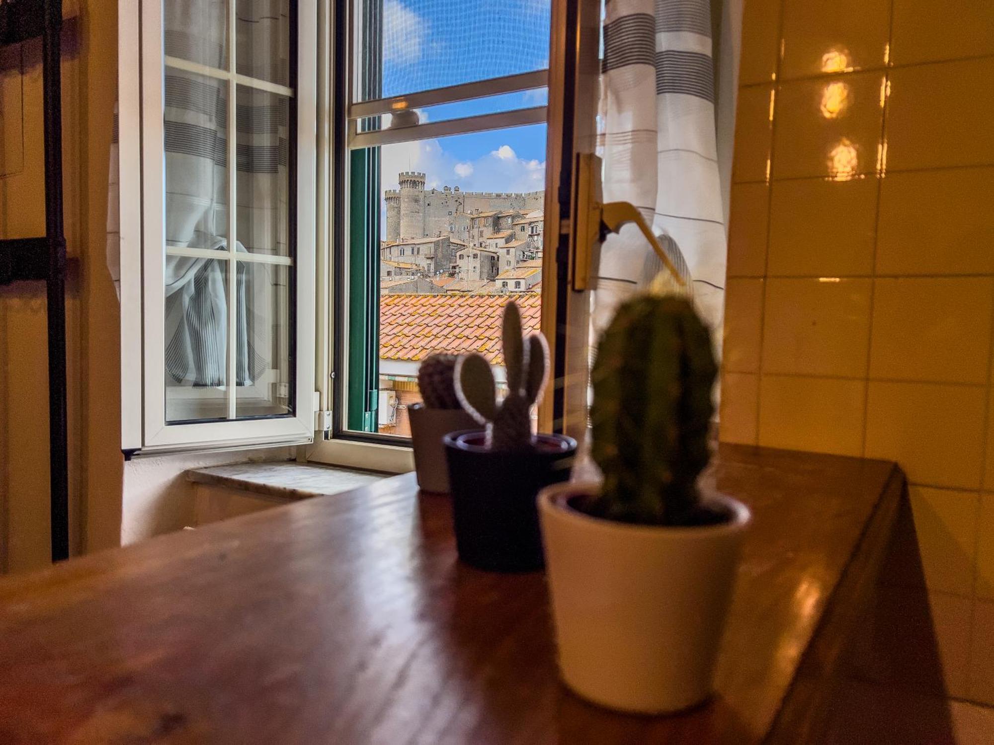 Apt Finestra Sul Castello, Vista Lago Wi-Fi Gratis Bracciano  Buitenkant foto